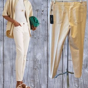 Akris Beige Women's Trousers